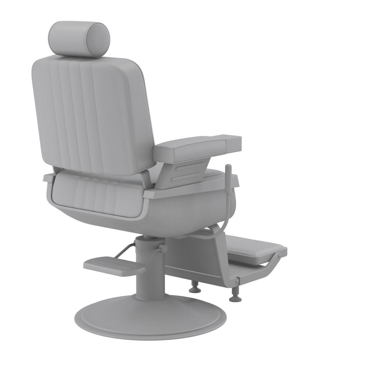 Barber Chair 3D model_10