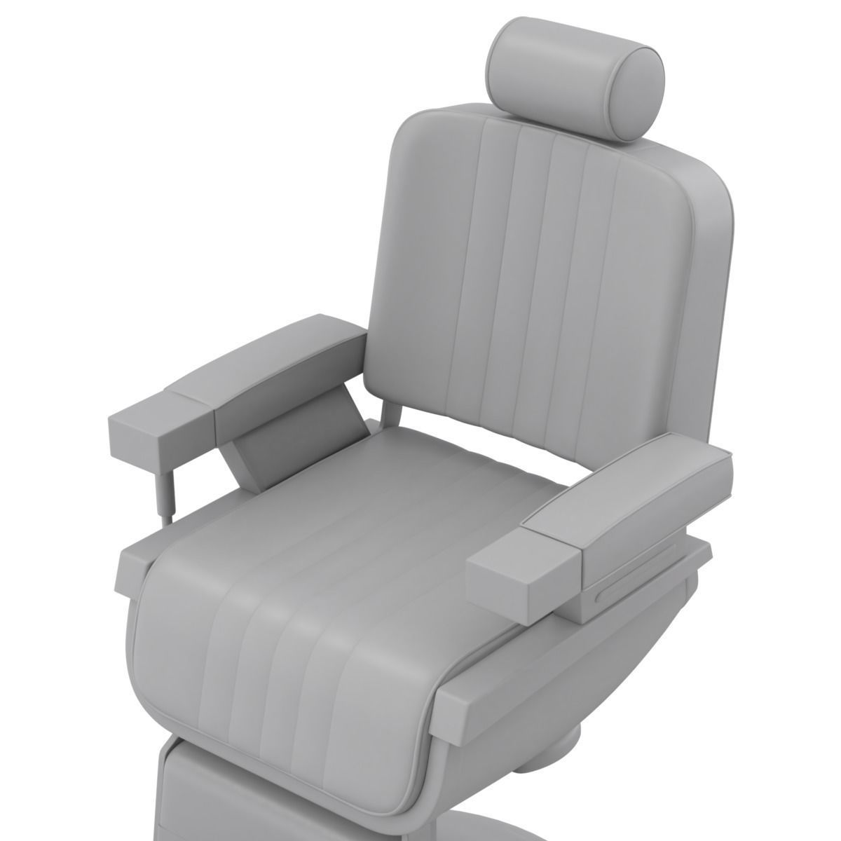 Barber Chair 3D model_12