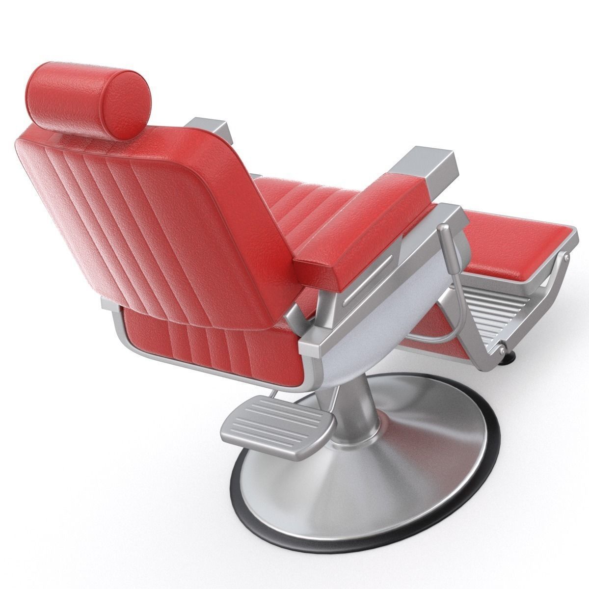 Barber Chair 3D model_1