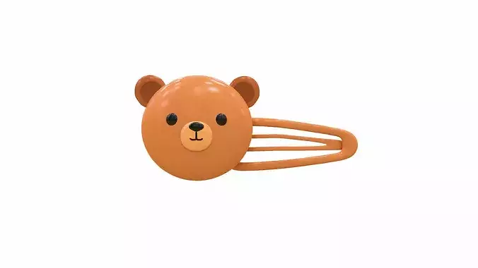 Cute Bear Hair Clip