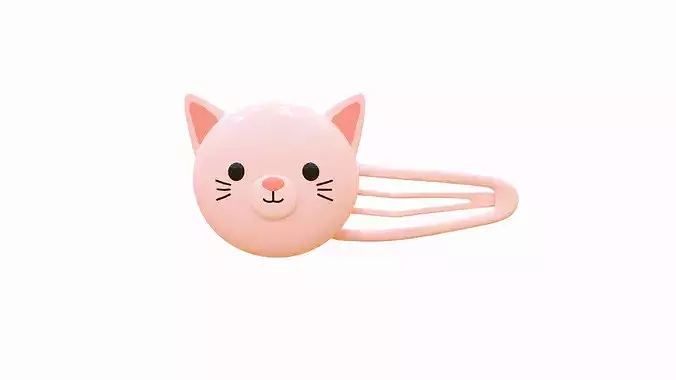 Cute Cat Hair Clip