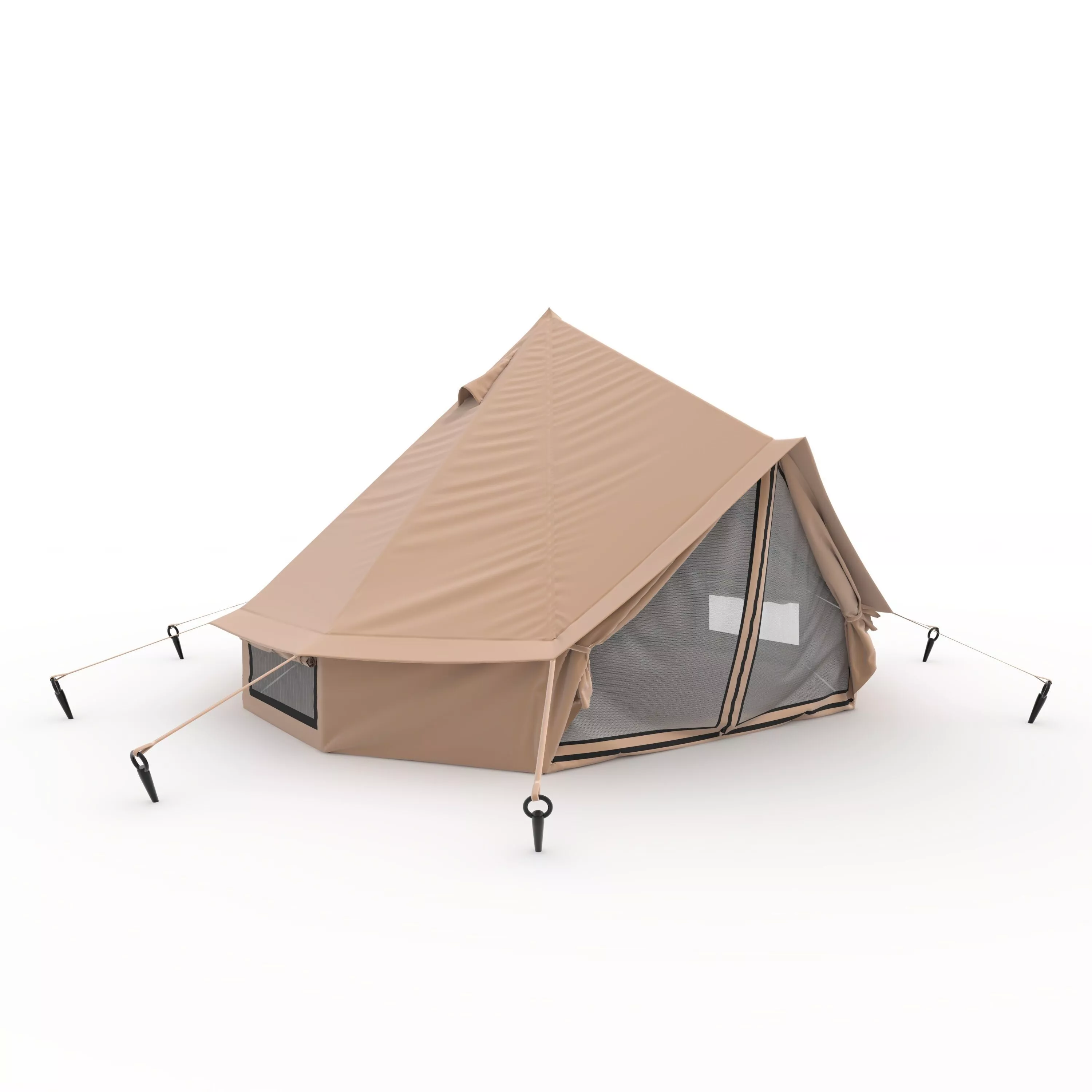 Glamping Tent 10 3D model