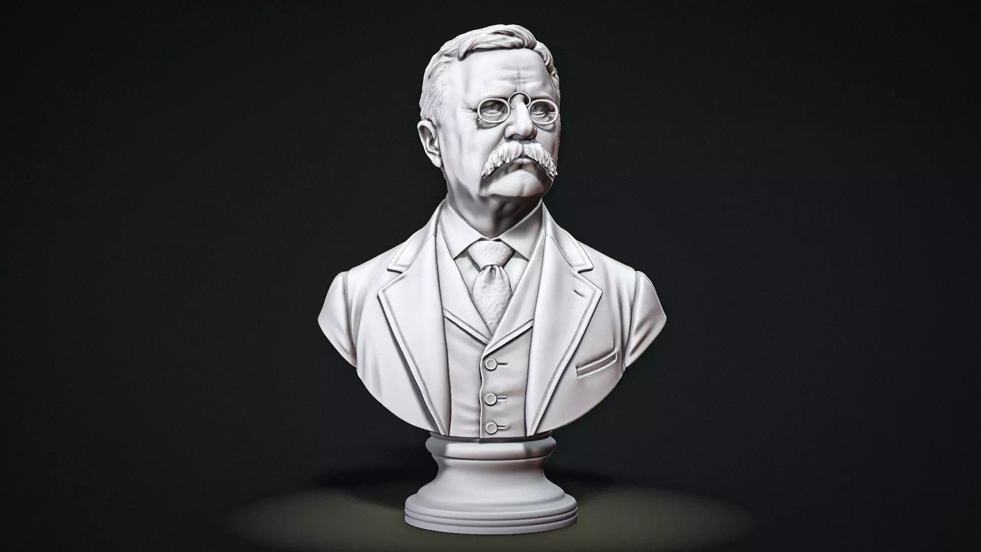 Theodore Roosevelt RoZ 3D print model