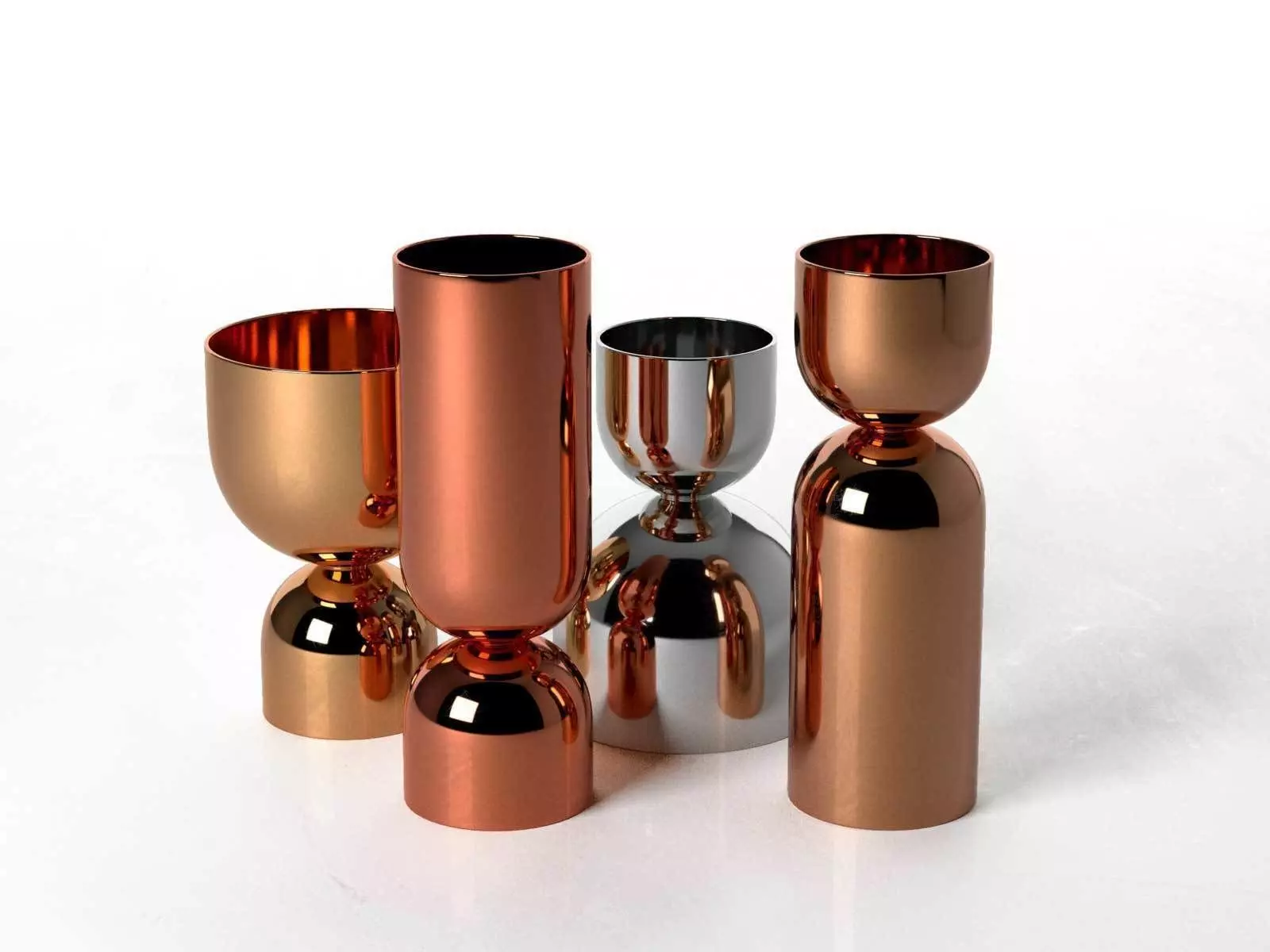 Vases with Unique Shape 3D model_0