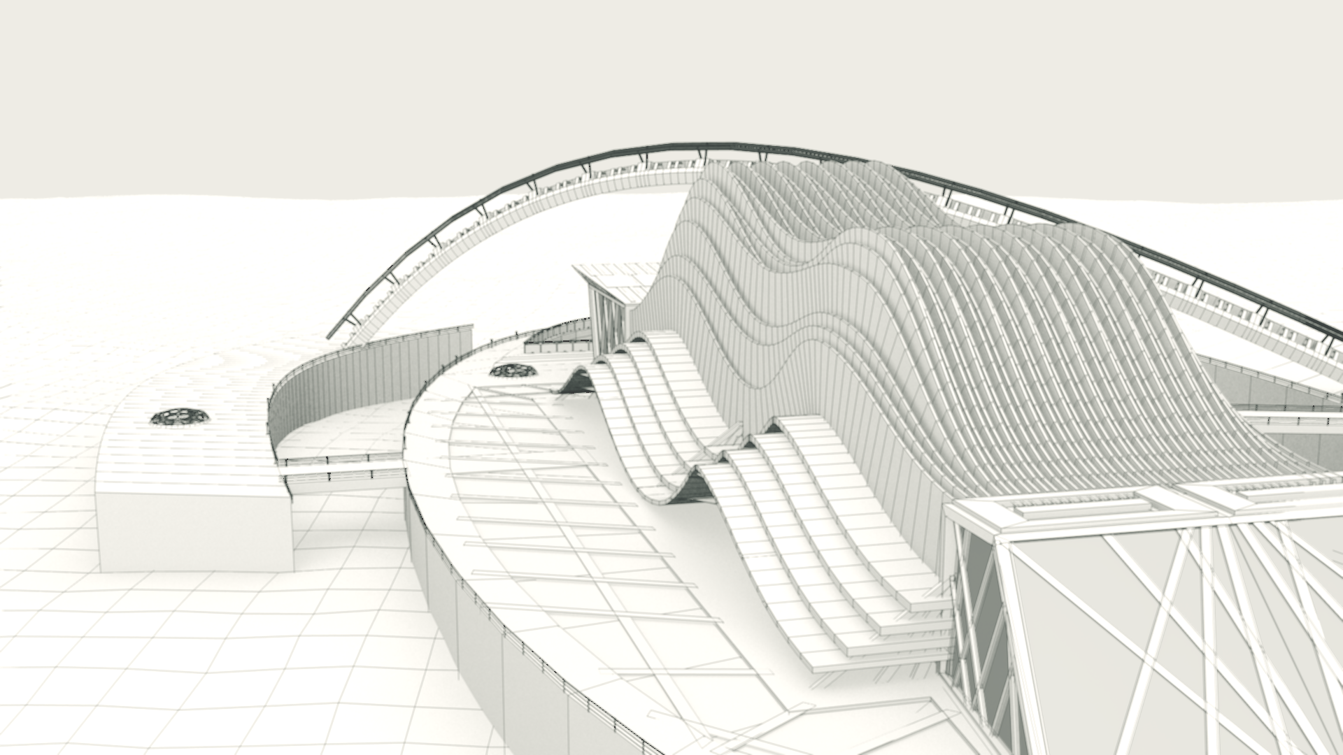 Architectural Concept 3D model_13