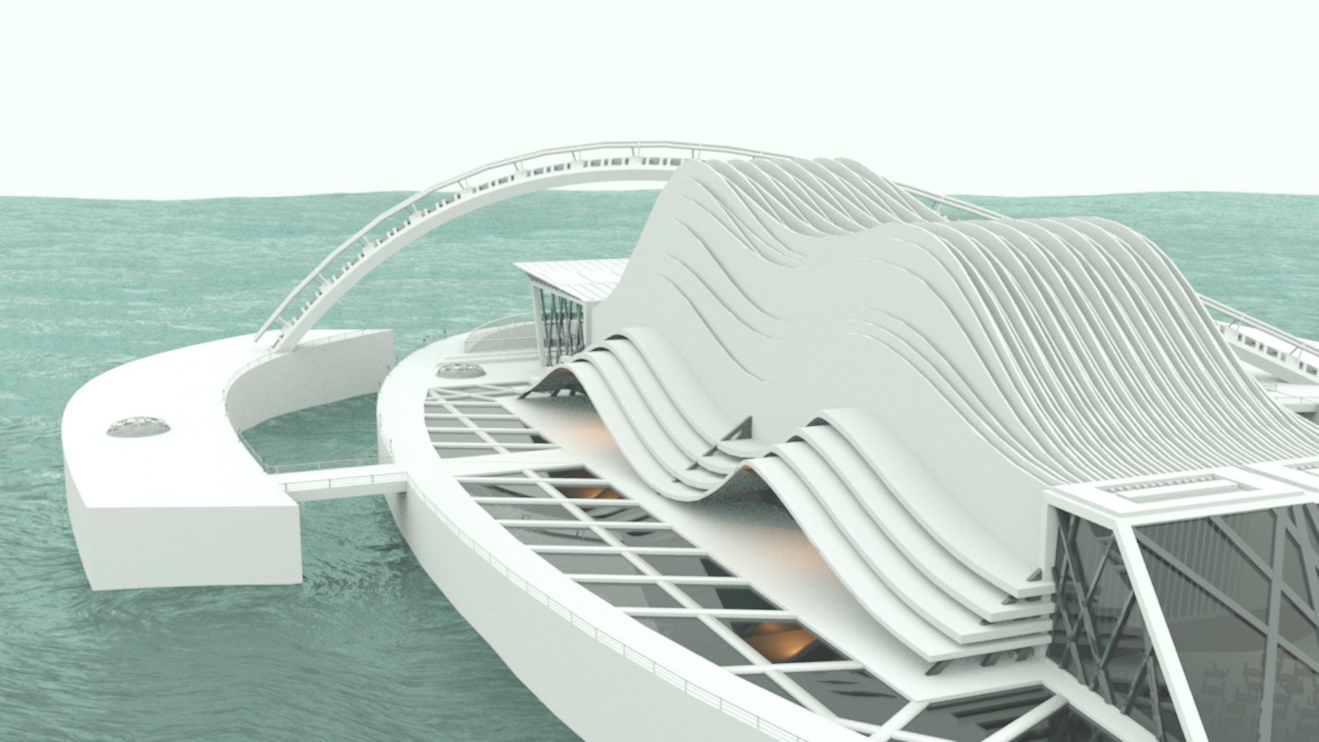 Architectural Concept 3D model_6