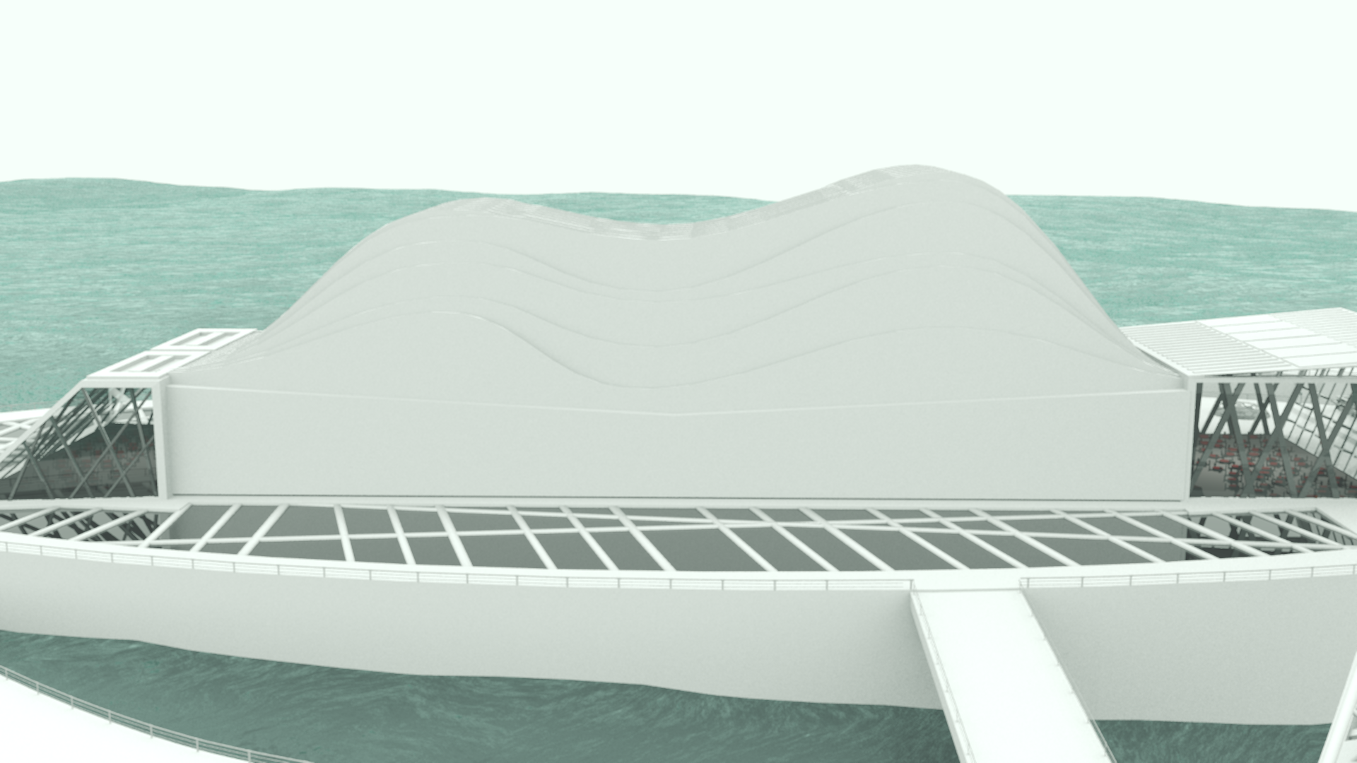 Architectural Concept 3D model_4