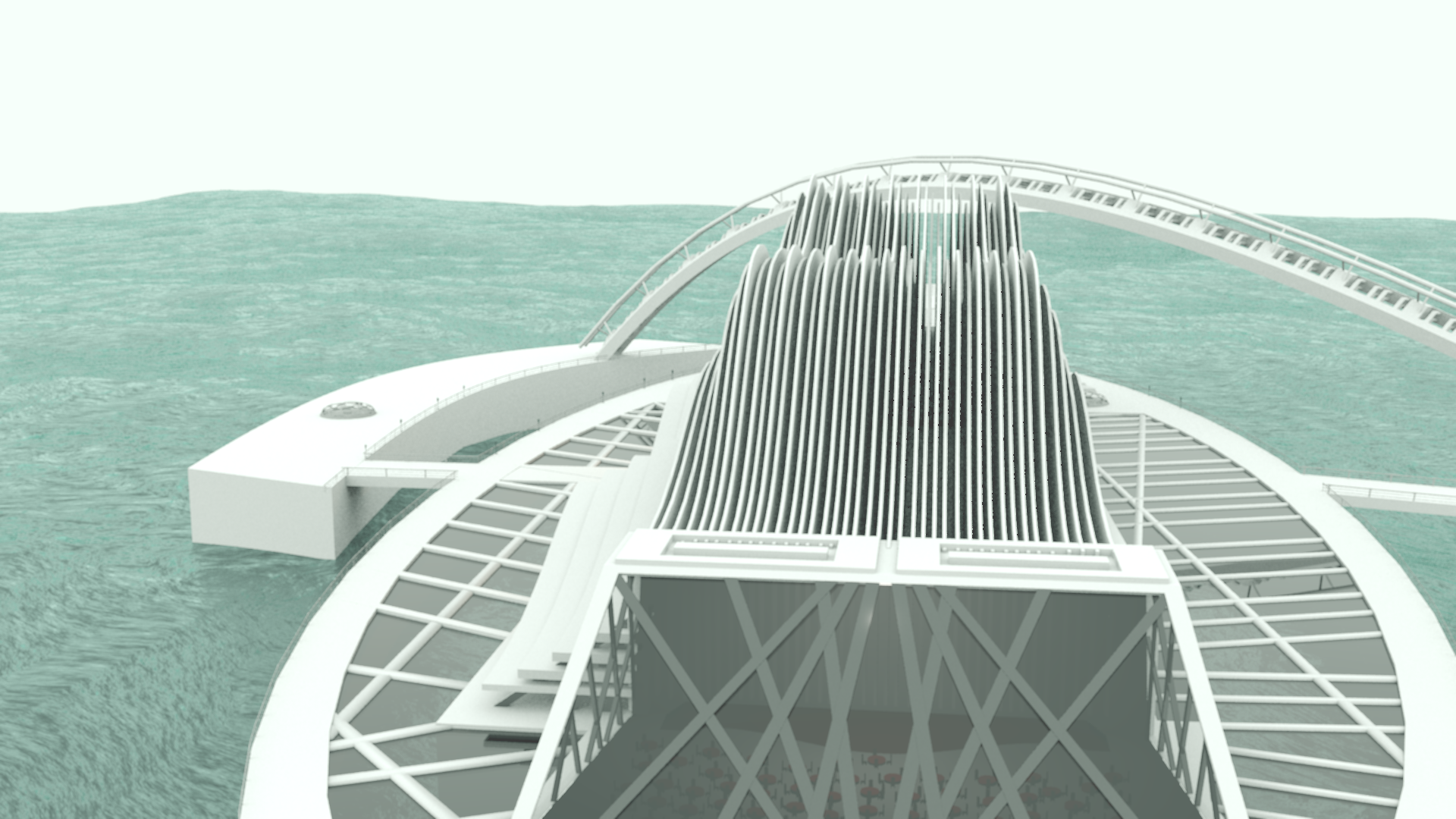 Architectural Concept 3D model_7