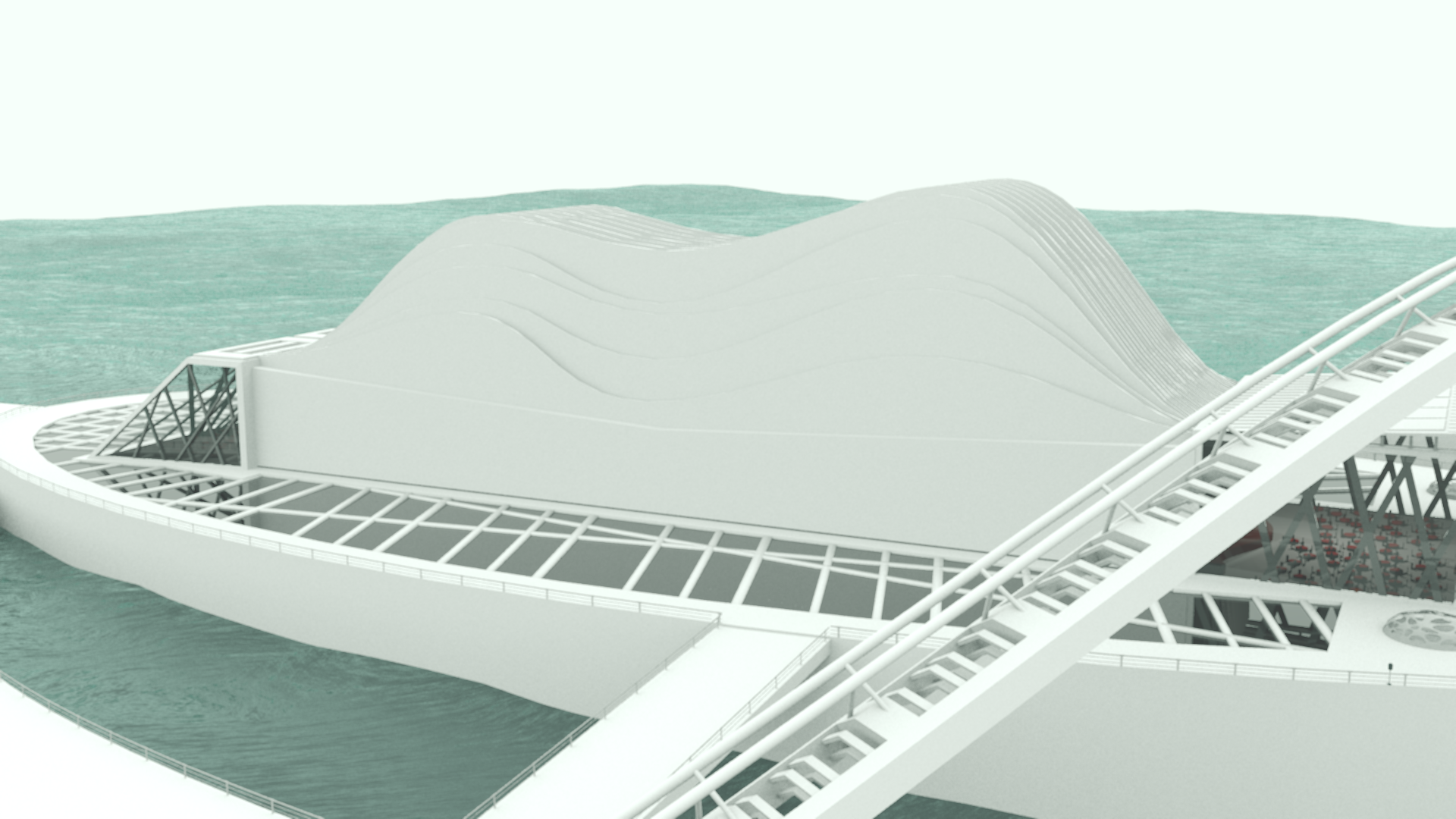 Architectural Concept 3D model_3