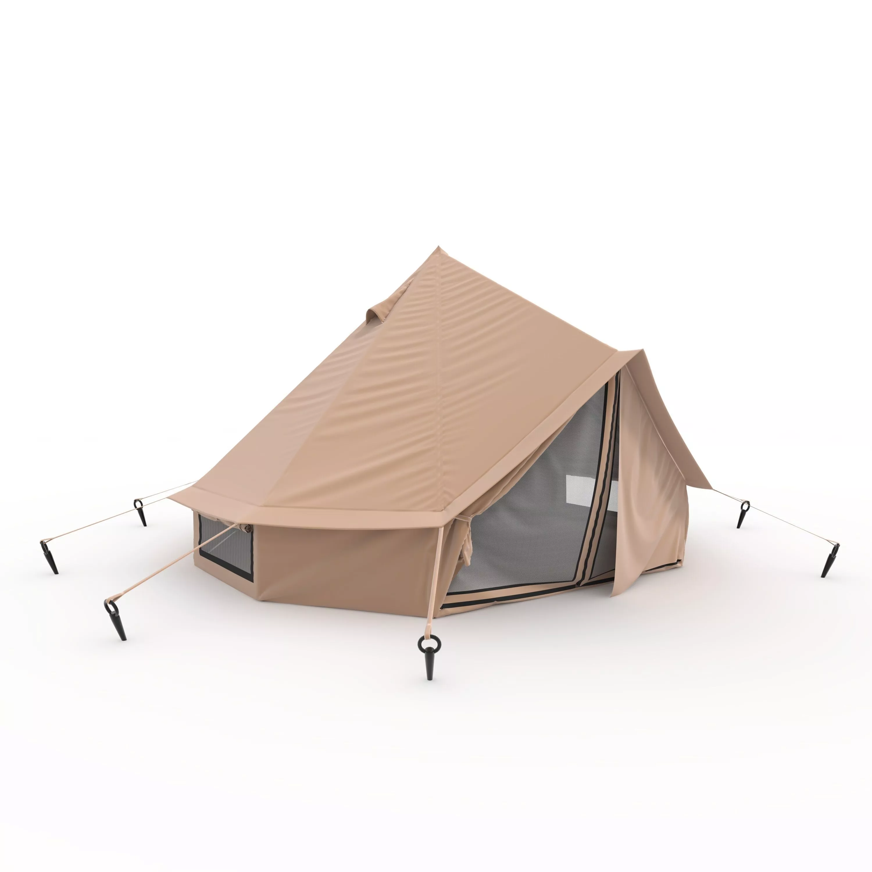 Glamping Tent 12 3D model