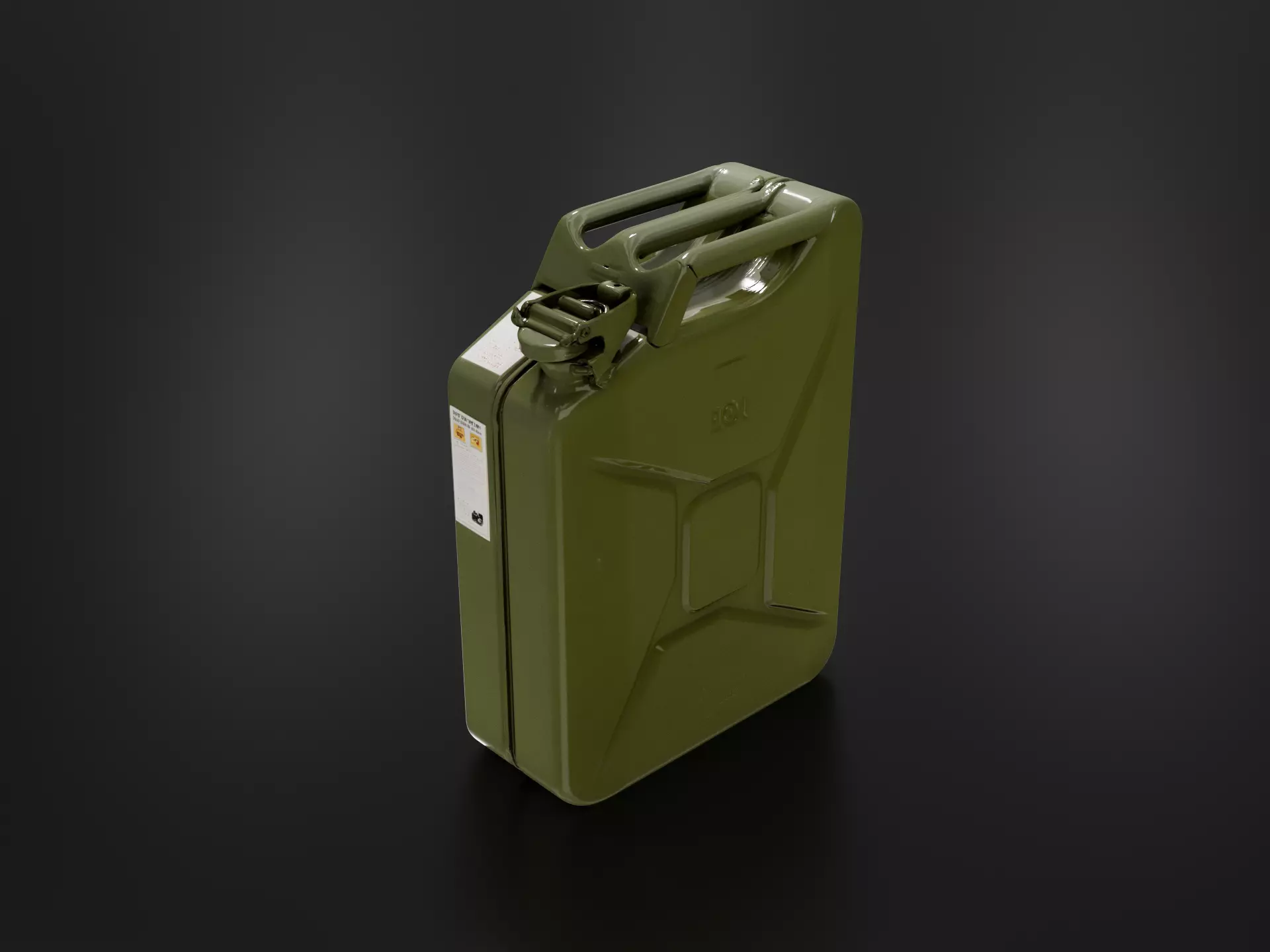 Military Fuel Can 03 3D print model
