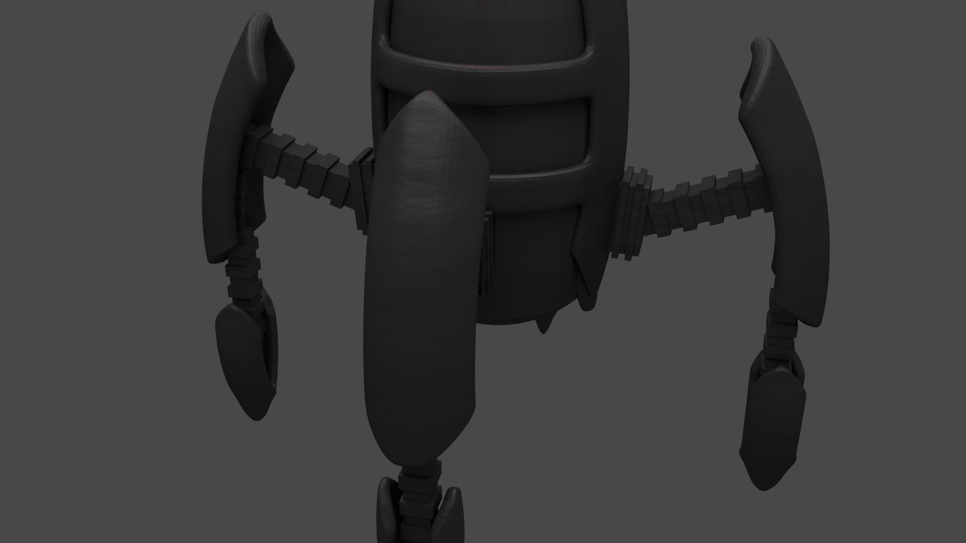 Research Robot 3D model_3