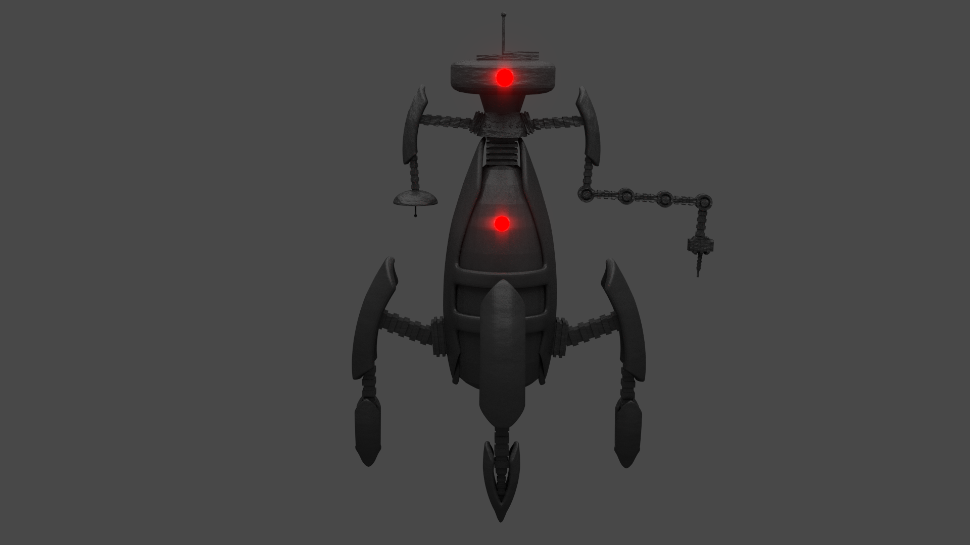 Research Robot 3D model_1