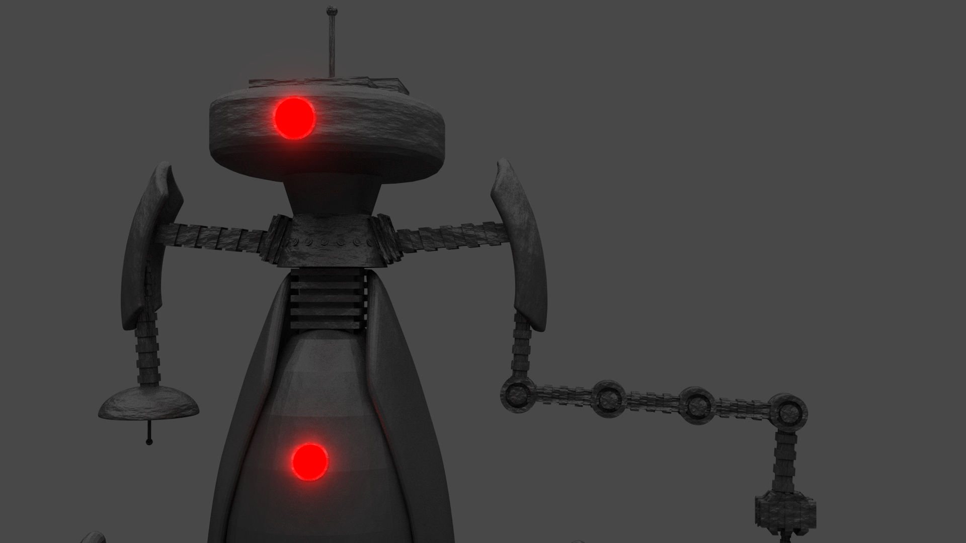 Research Robot 3D model_2