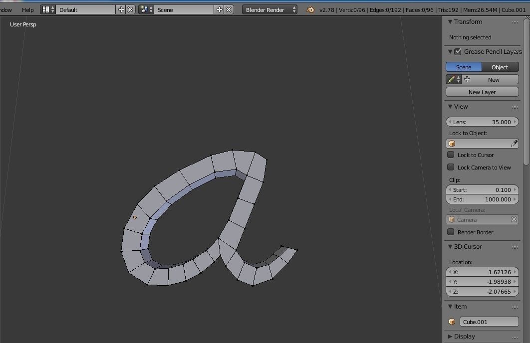 A Letter Montessori AAA 3D print model_1