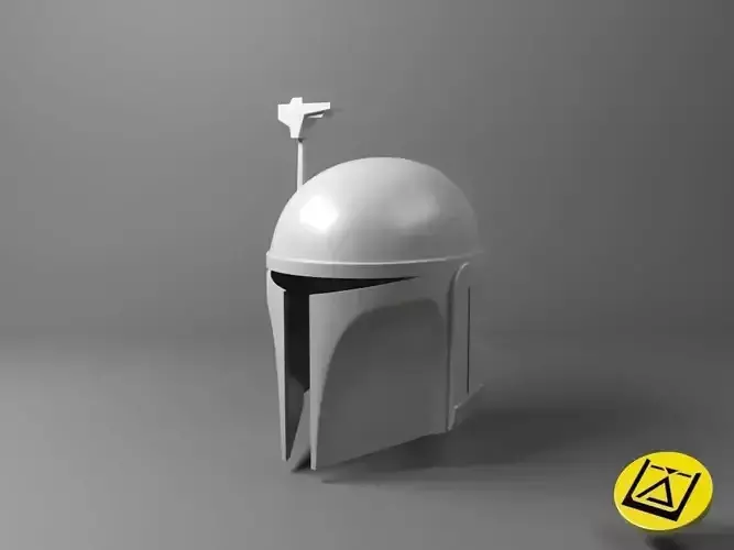 Death Watch Mandalorian helmet - Star Wars universe 3D print model