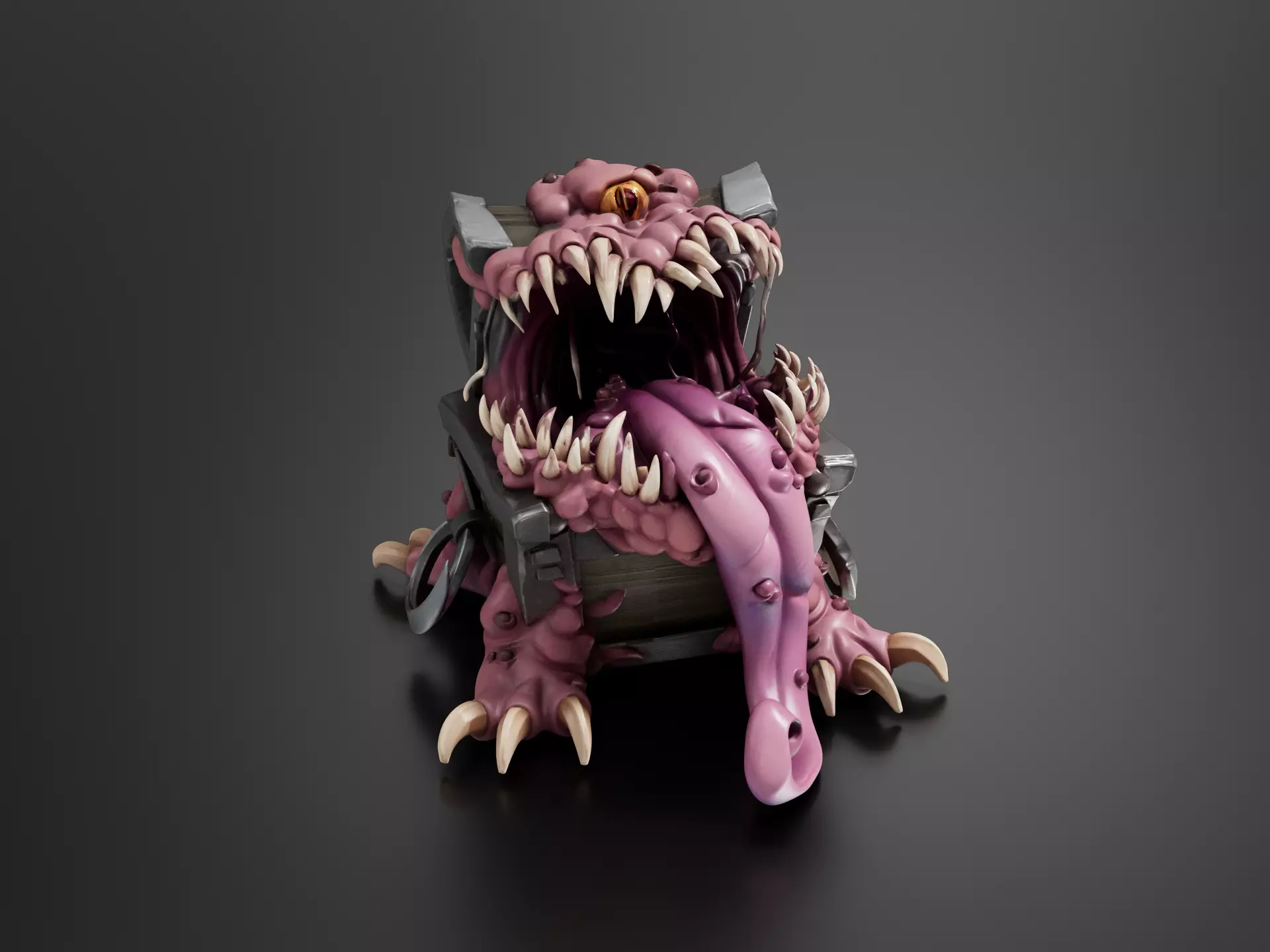 Monster Chest 3D print model