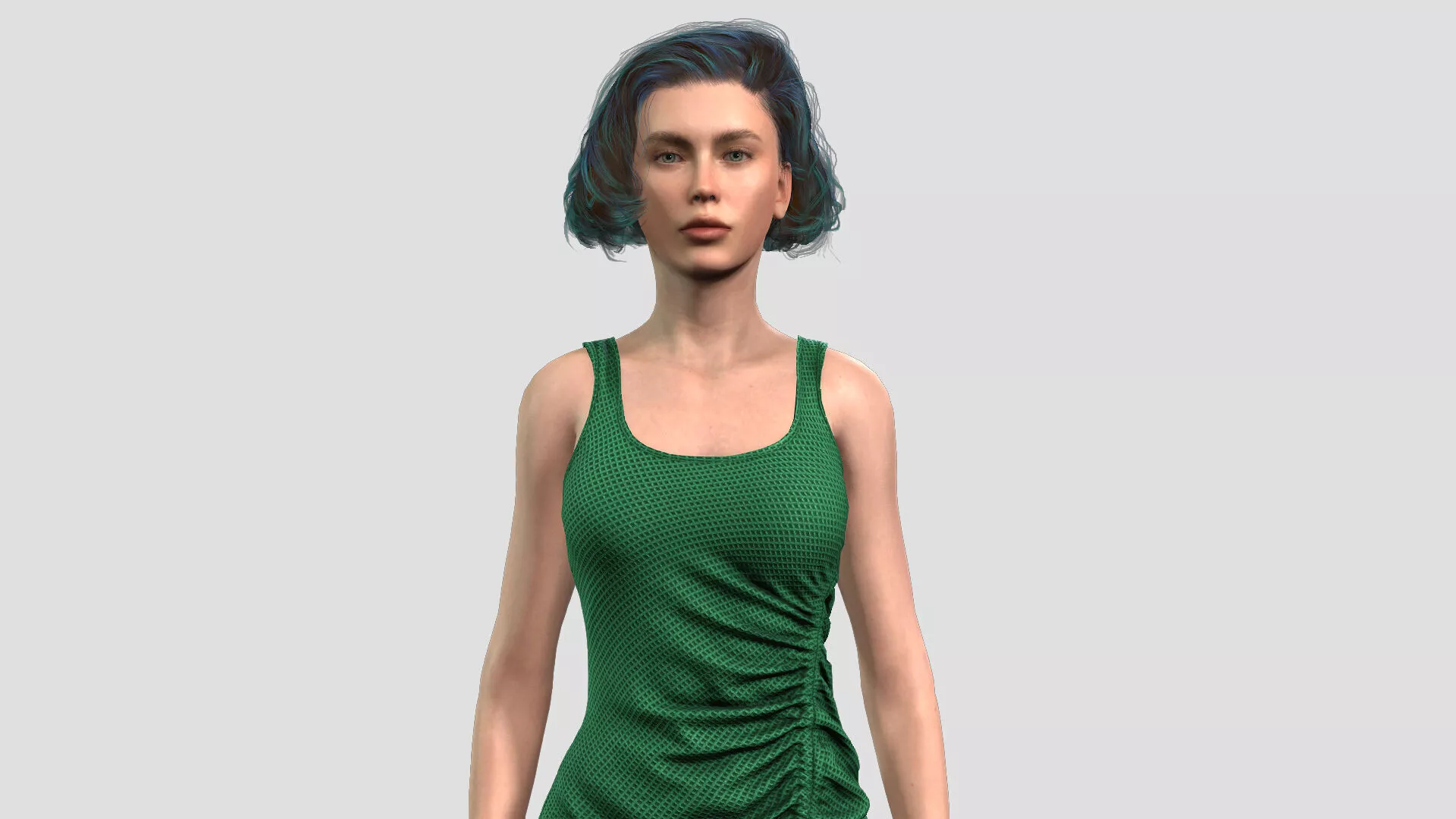 Realistic Woman 3D Model 3D model