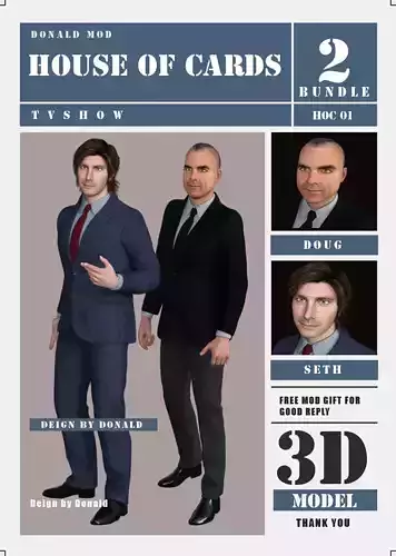 Character Man Woman Doug and Seth