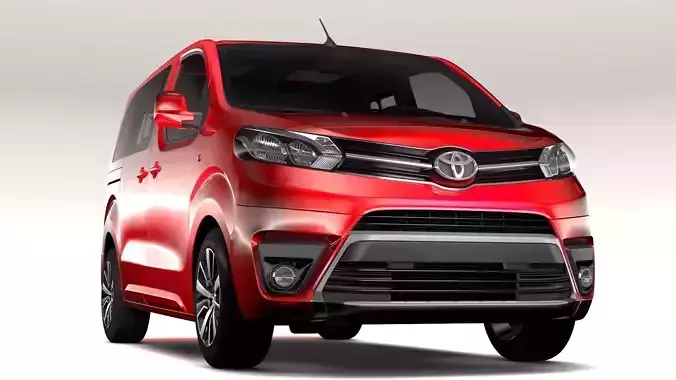 Toyota ProAce Verso L1 2017 3D model