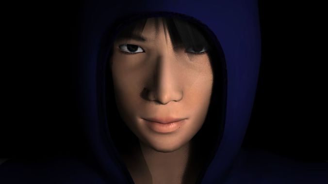 My self Free low-poly 3D model