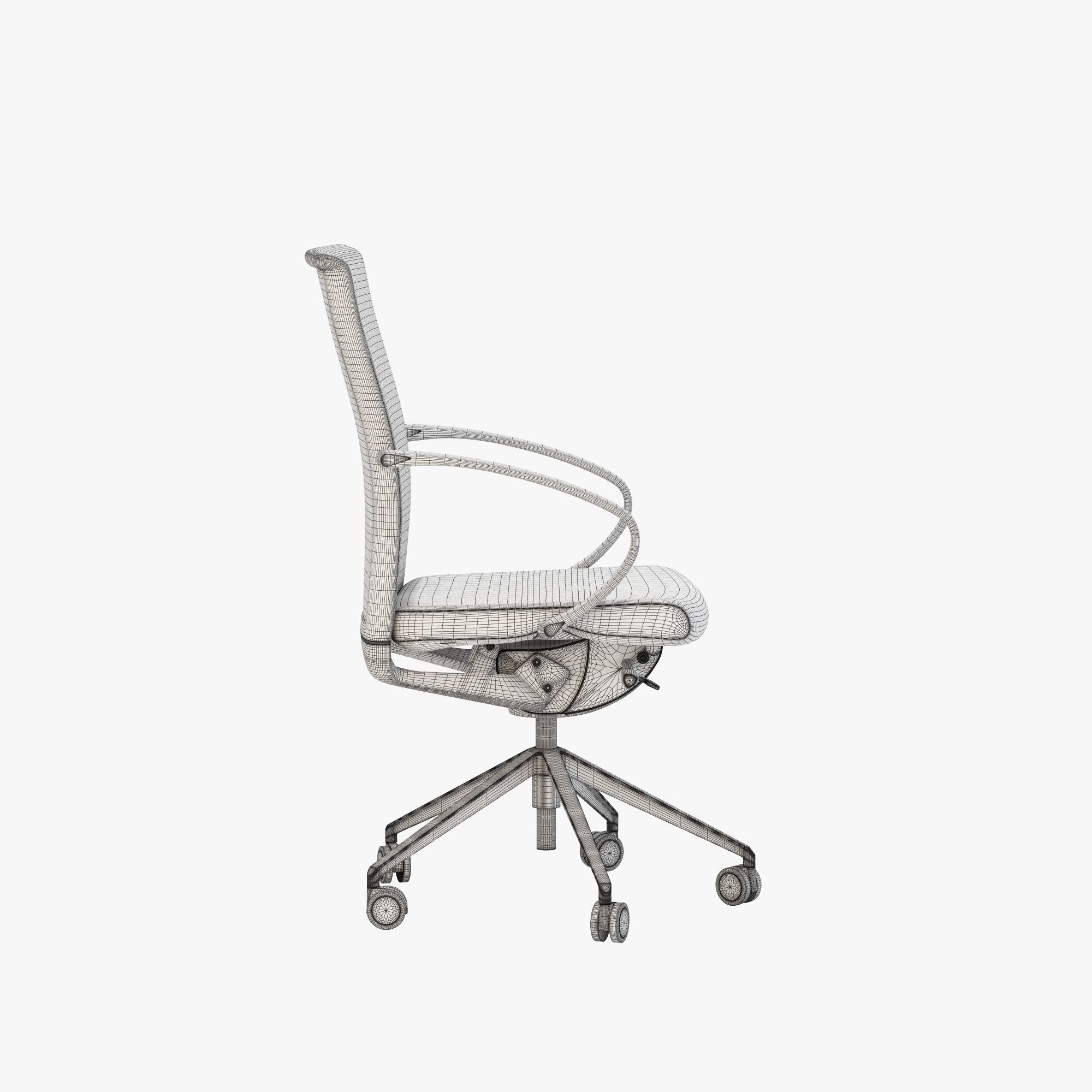 Kastel kompasso low back 3D model_1