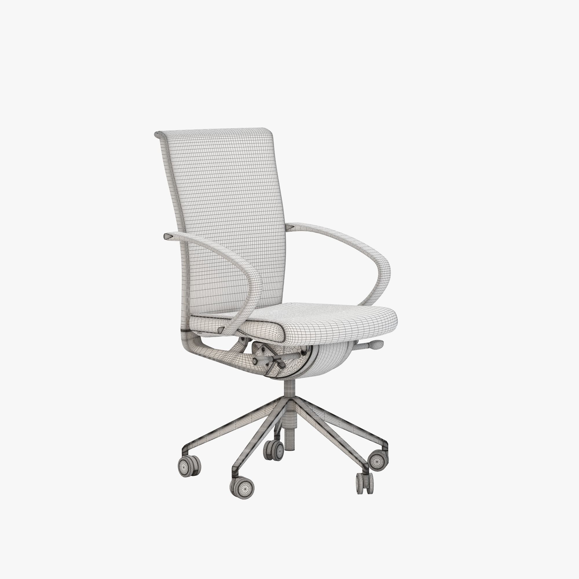 Kastel kompasso low back 3D model_2