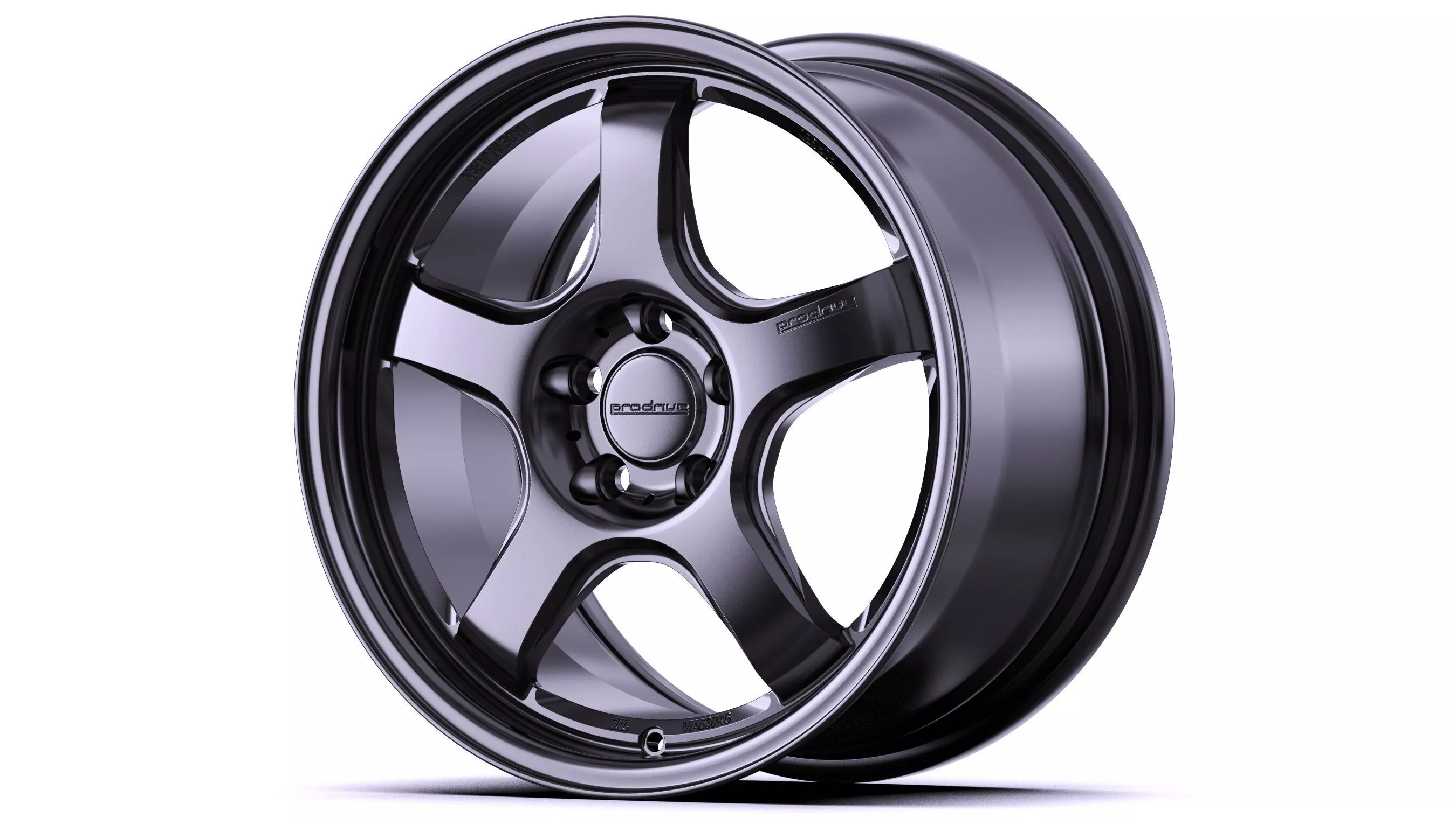 Prodrive GC-05N Wheel Low-poly 3D model