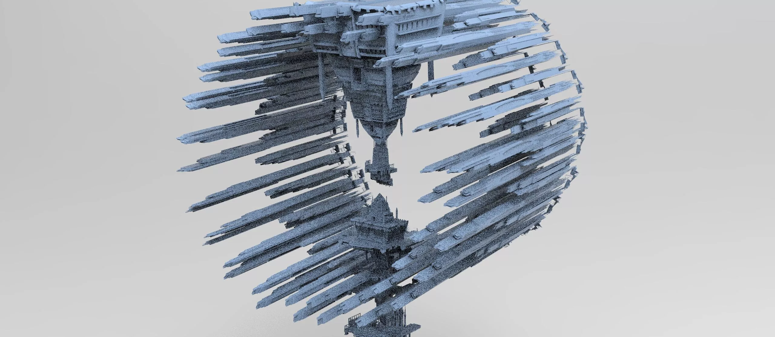Dr strange inspired gravity chamber towers 1 3D model