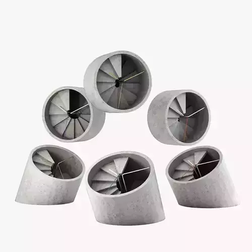 22designstudio 4th dimension clock