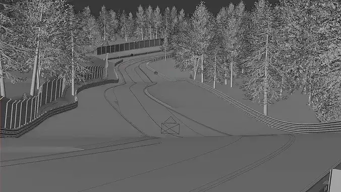 Nurburgring Pflanzgarten 3d model 3D model 4