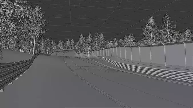 Nurburgring Pflanzgarten 3d model 3D model 6