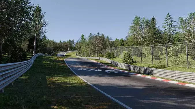Nurburgring Pflanzgarten 3d model 3D model 5