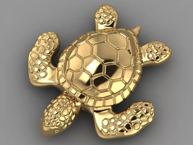 Sea Turtle 3D print model