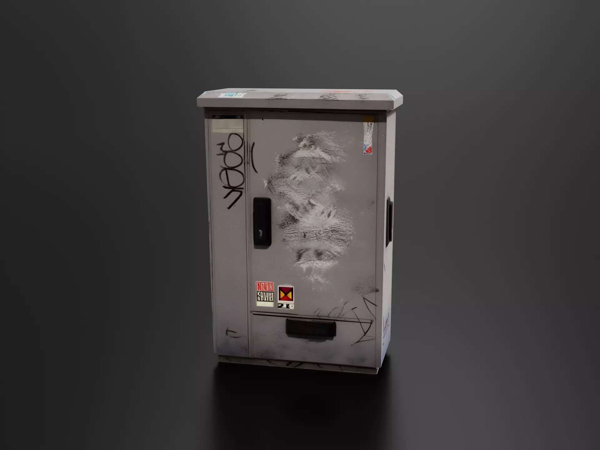 Old electrical box 3D print model