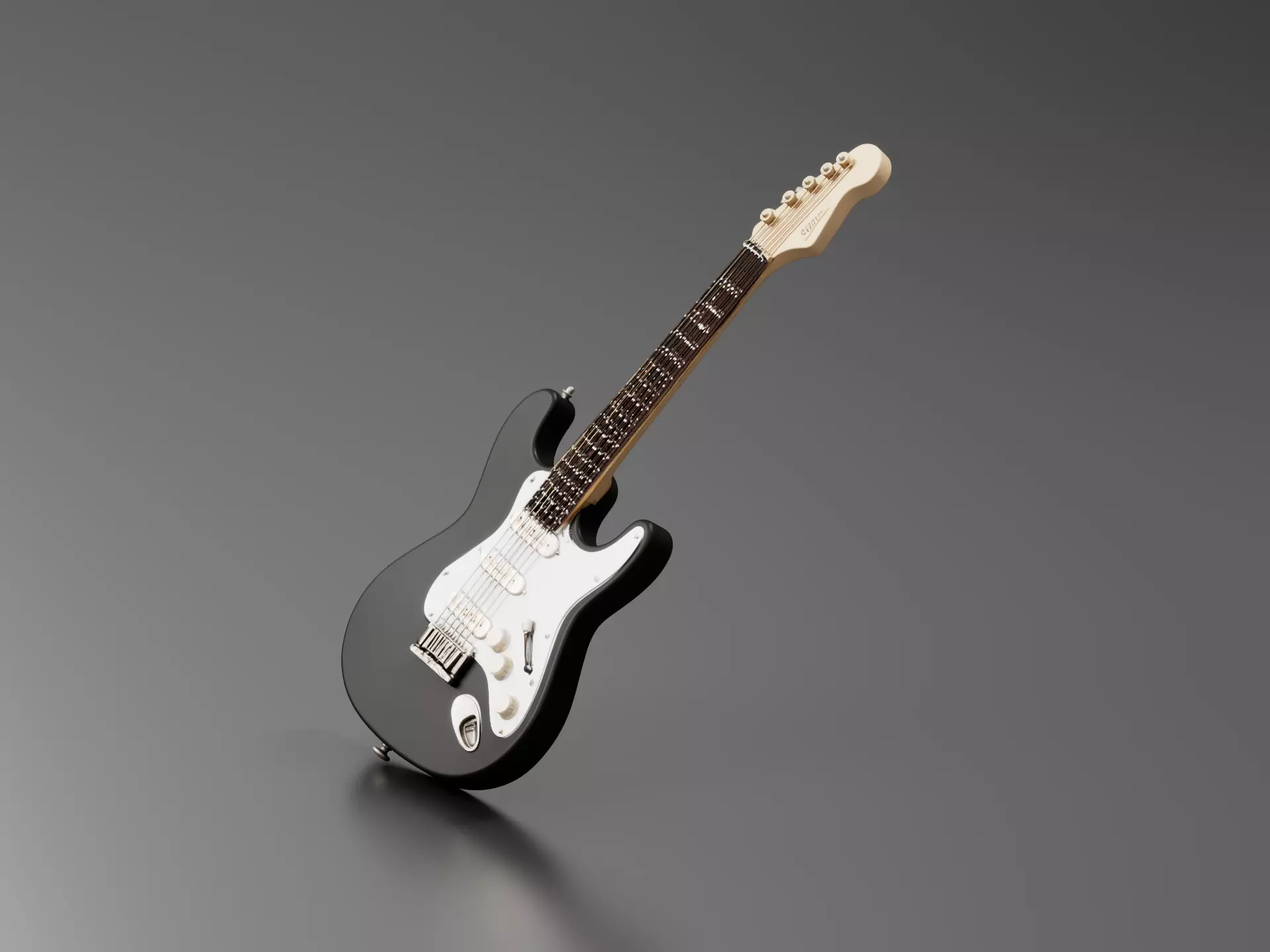 Electric Guitar 3D print model