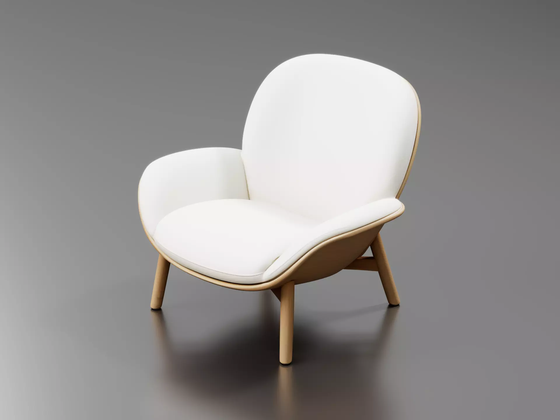 Minimalist Armchair 3D print model