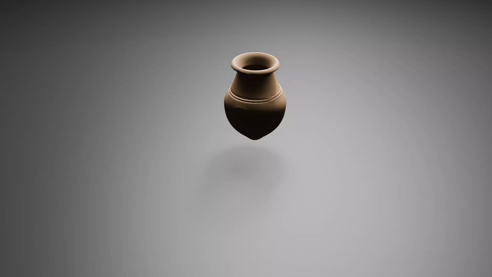 Ancient Roman Clay Pottery Jug - Terracotta Pitcher Vase STL OBJ 3D print model