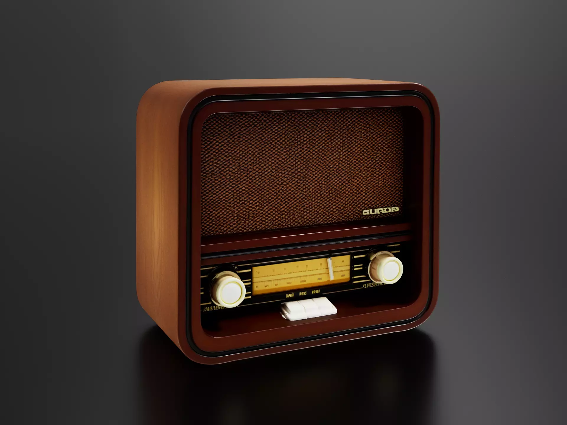 Old radio 04 3D print model