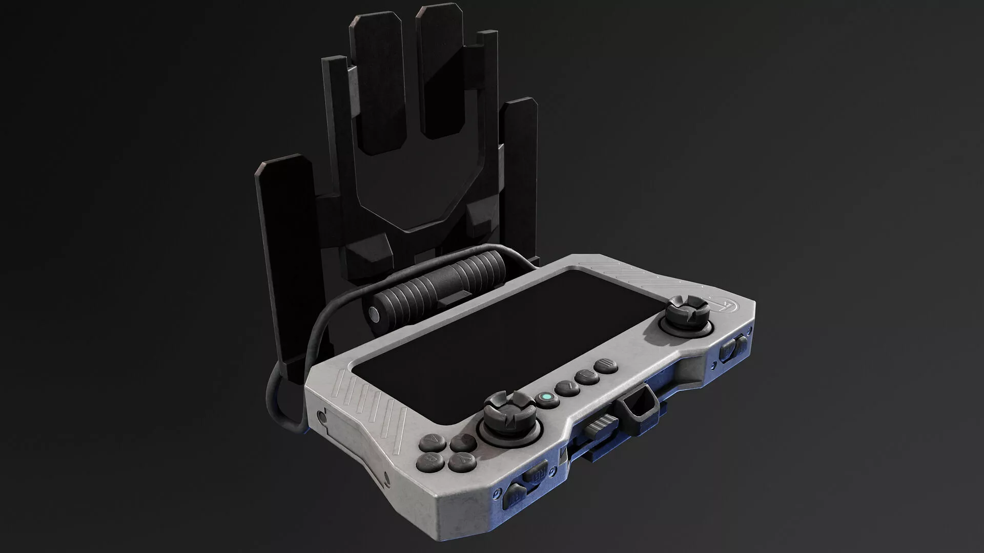 Tomahawk S20 GRIP Controller Low-poly 3D model