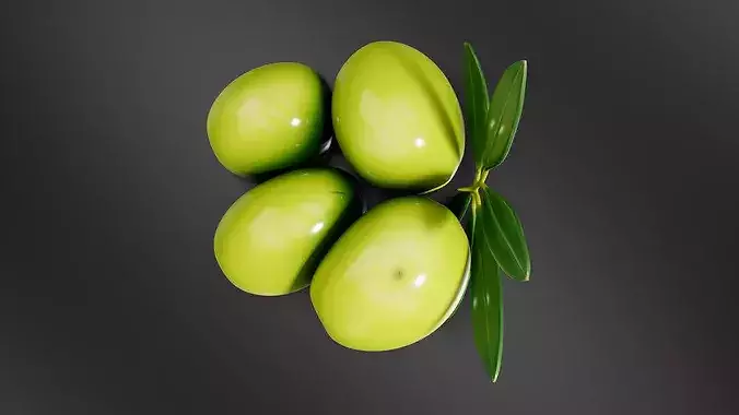 Olive 01 3D print model 6