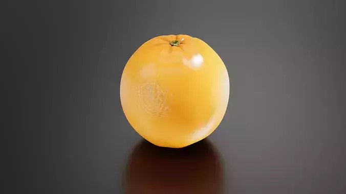 Orange 01 3D print model 2