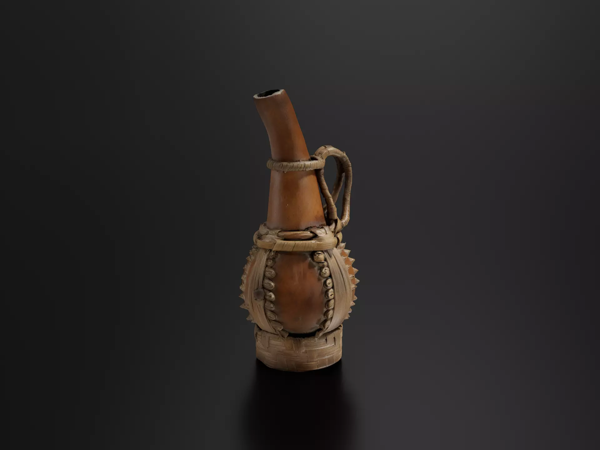 palm wine gourd 3D print model