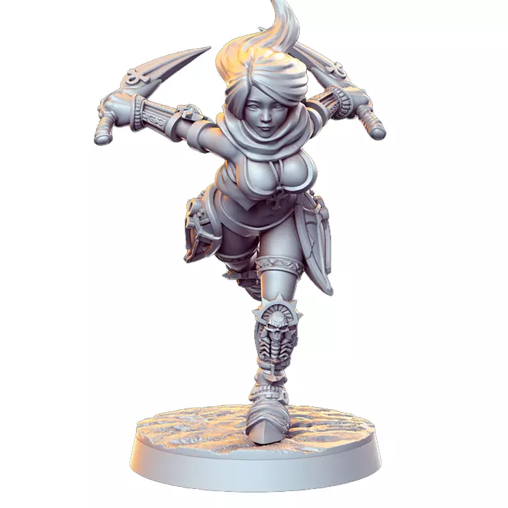 Mikasa VII - Collectible Hero Figurine 3D print model