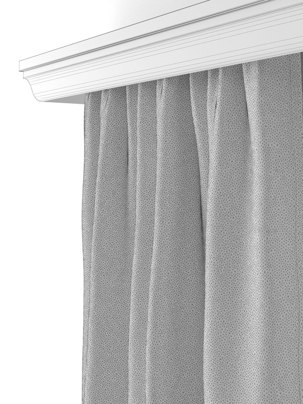 Curtain 008 3D model_3