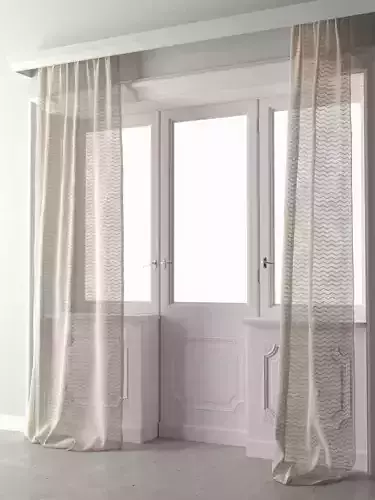 Curtain 008 3D model