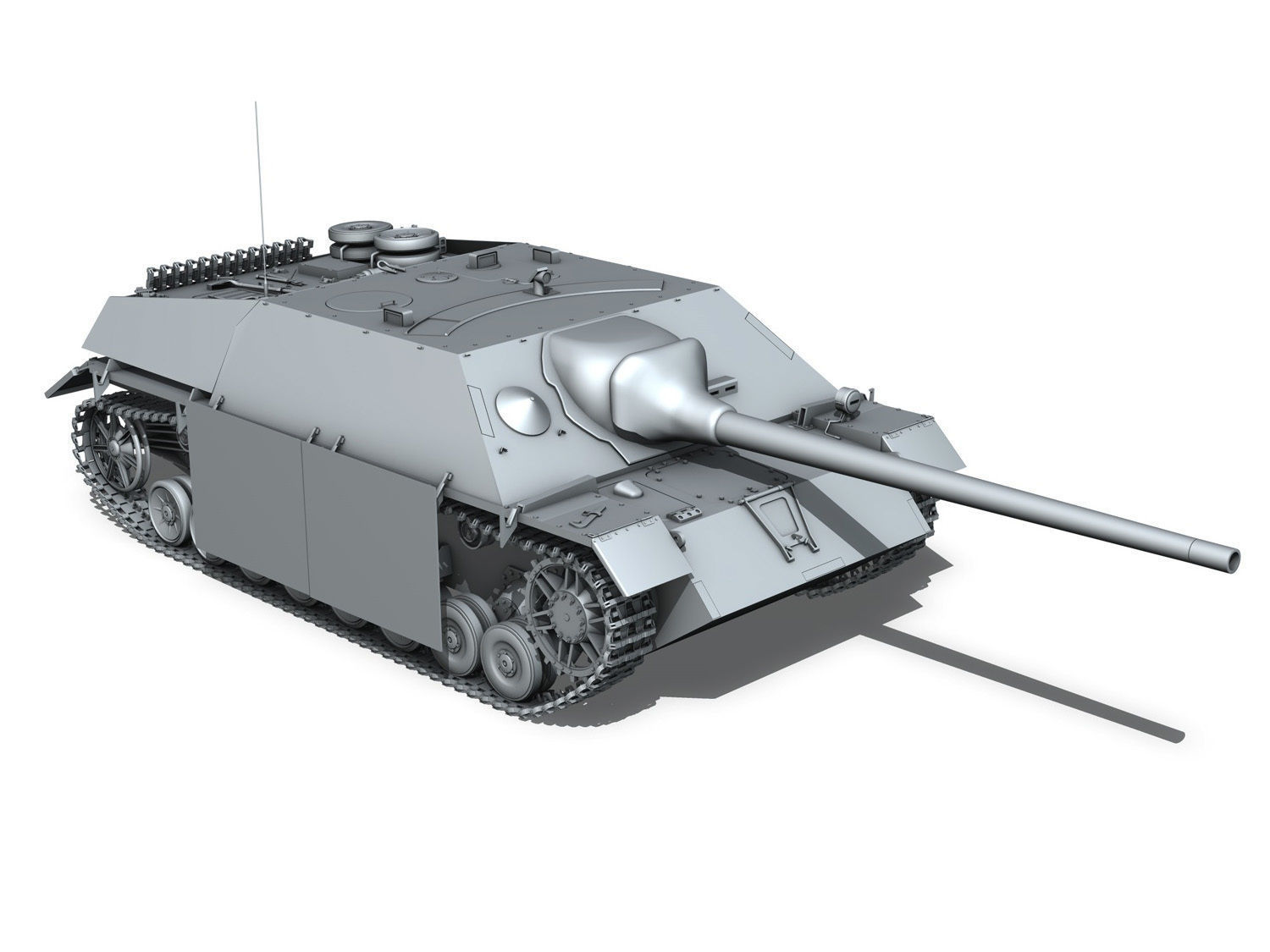 Jagdpanzer IV L70V - Late Production 3D model_10