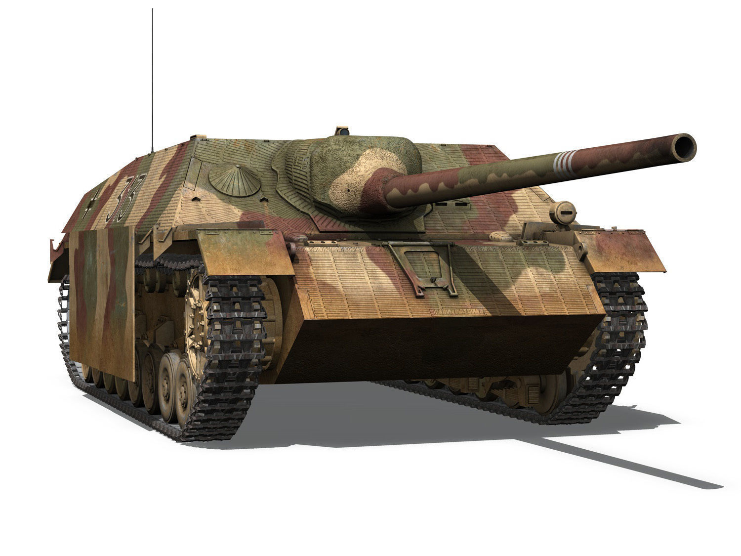Jagdpanzer IV L70V - Late Production 3D model_7