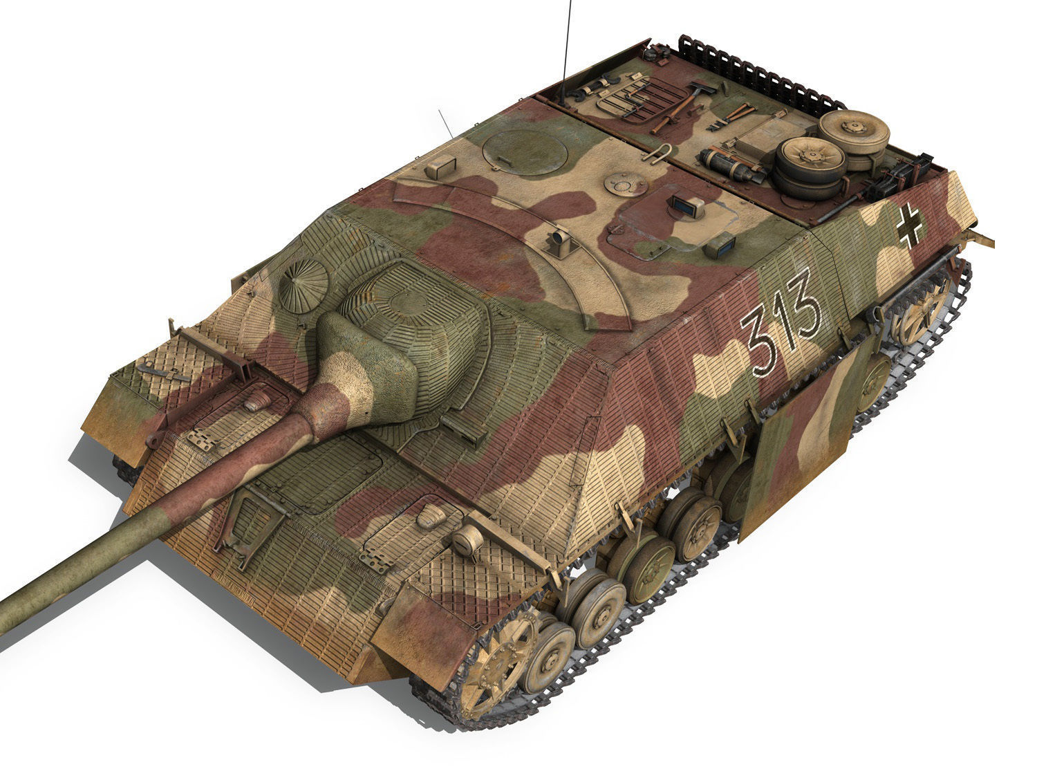 Jagdpanzer IV L70V - Late Production 3D model_8