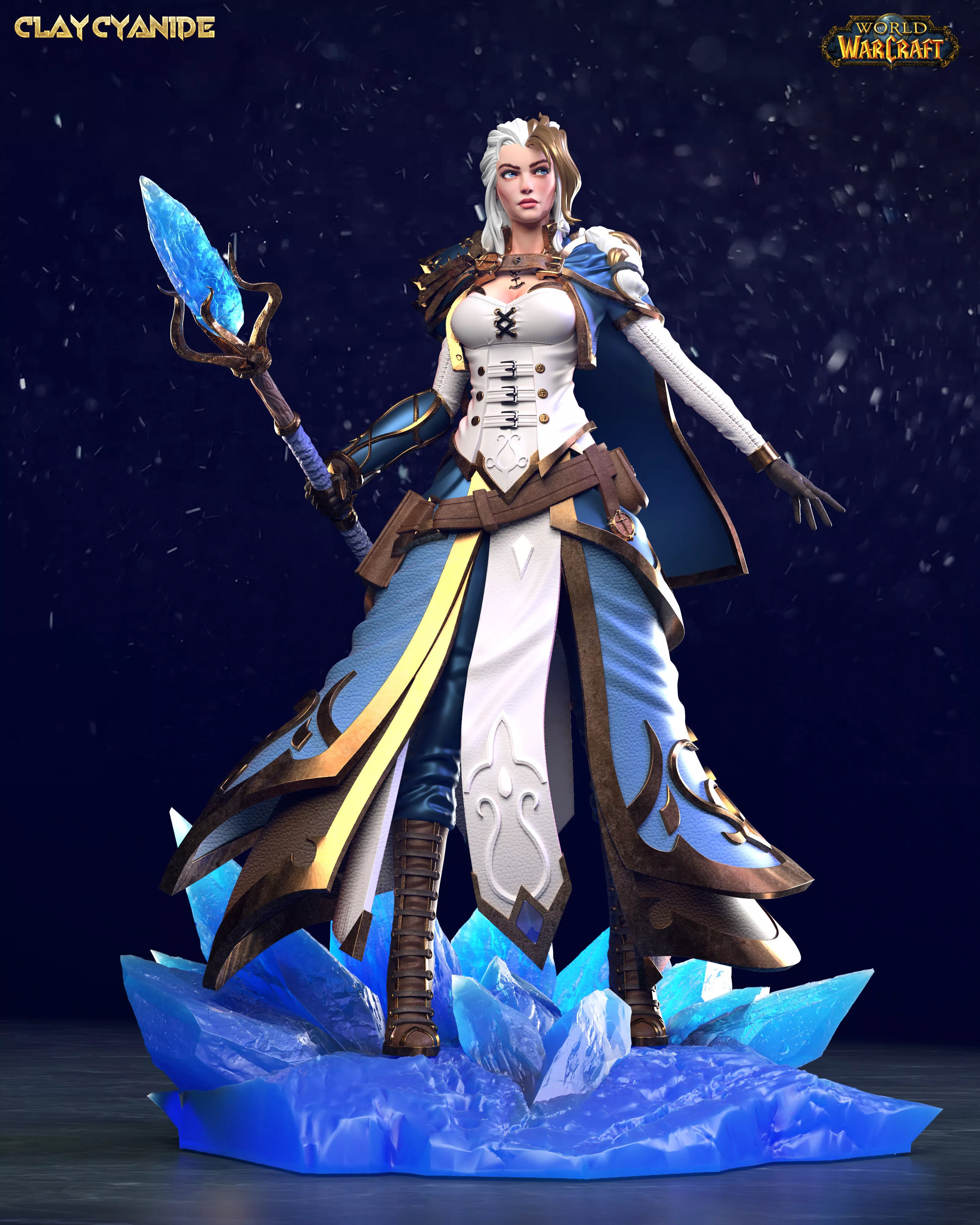 Jaina Proudmoore 3D print model